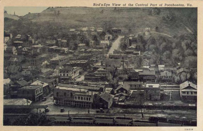 Photo of the town of Pocahontas, VA
